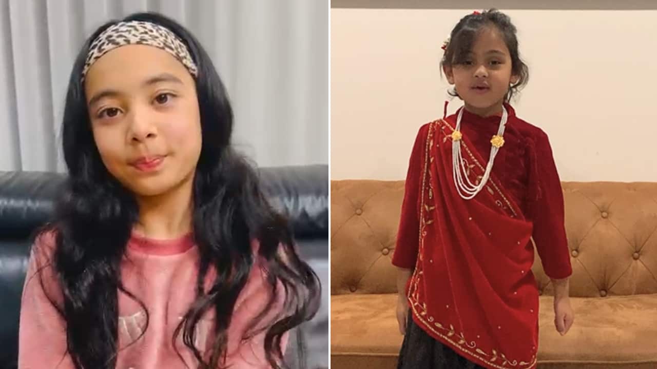 Eva Chhetri and Sarvika Tripathi