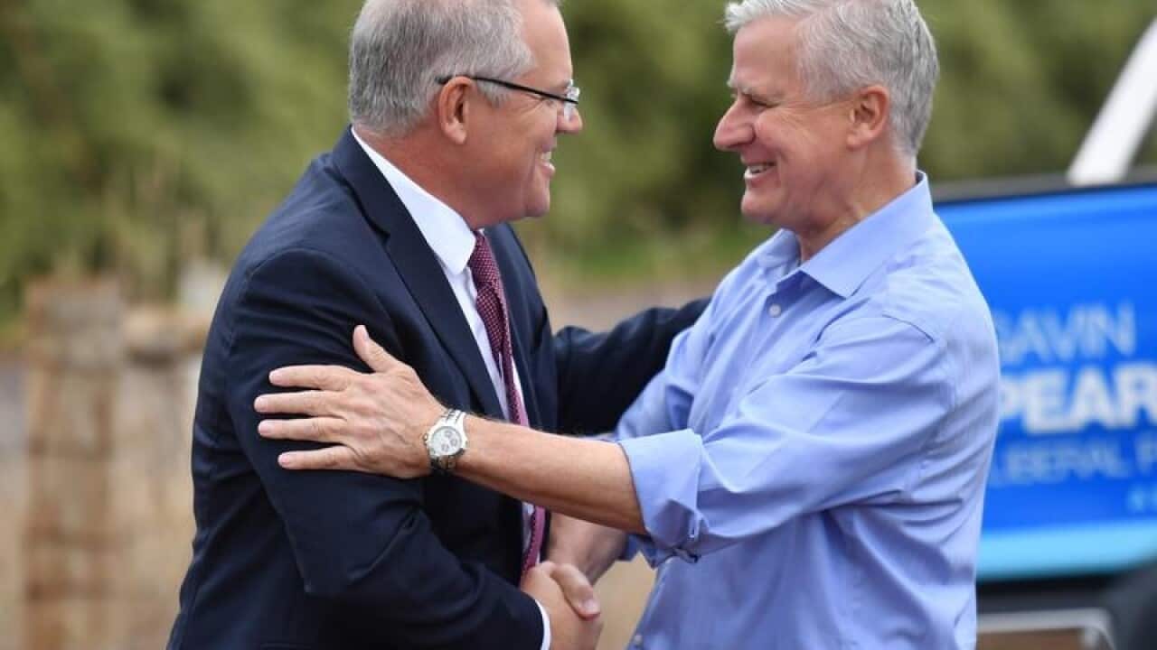 Scott Morrison and Michael McCormack (file image)