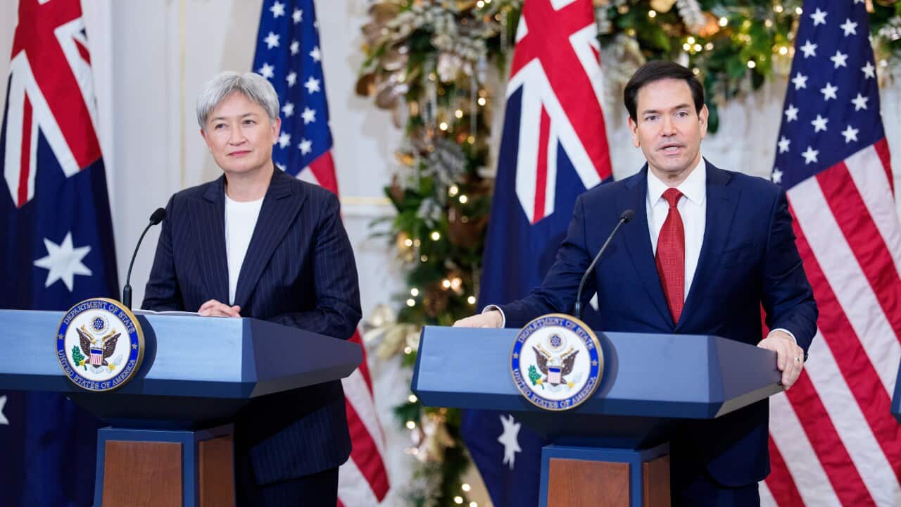 Penny Wong and Marco Rubio