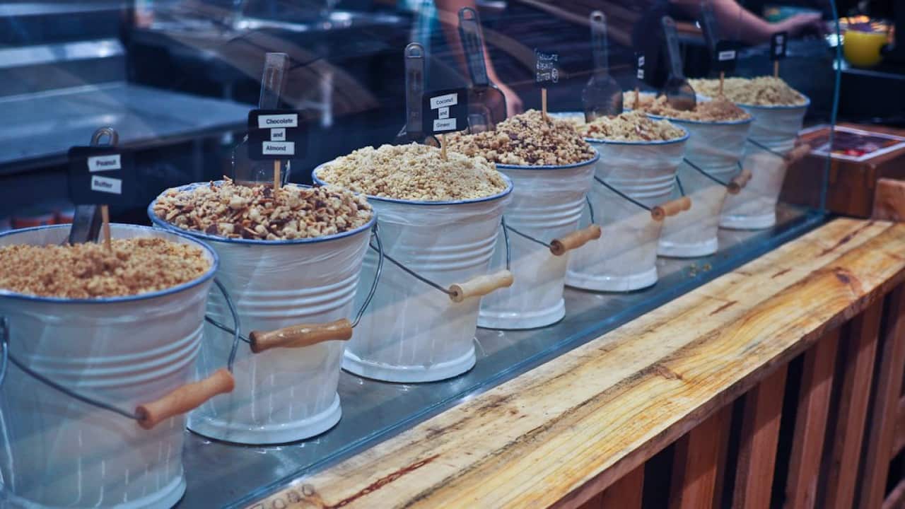 Crumble toppings