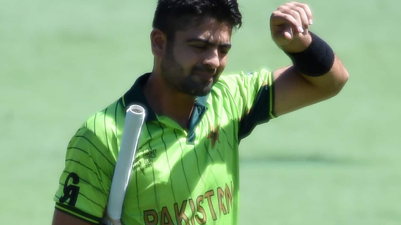 Pakistan batsman Ahmed Shehzad