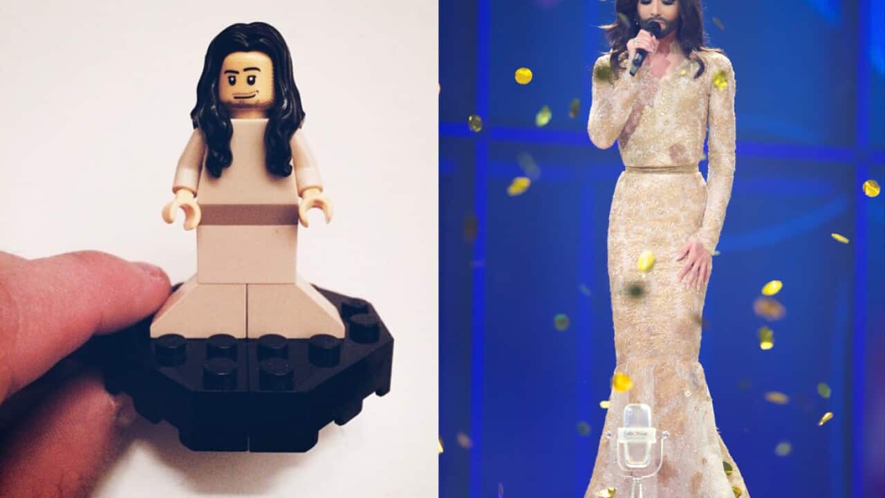 Conchita Wurst lego