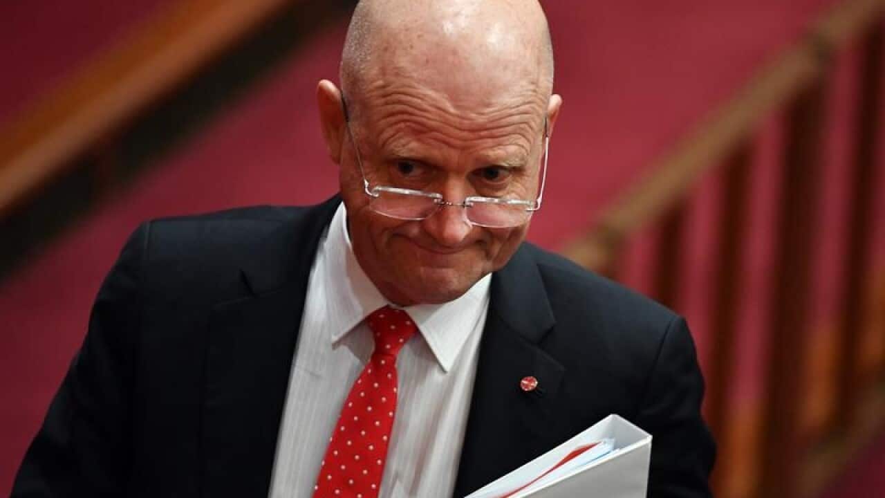 A file image of Liberal Democratic Party Senator David Leyonhjelm