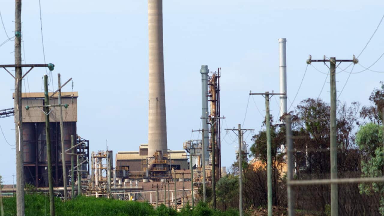 The Queensland Nickel refinery at Yabulu