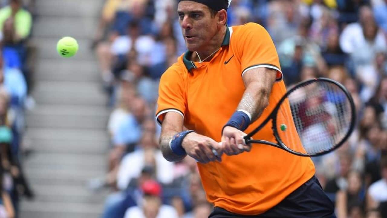 Argentina's Juan Martin Del Potro