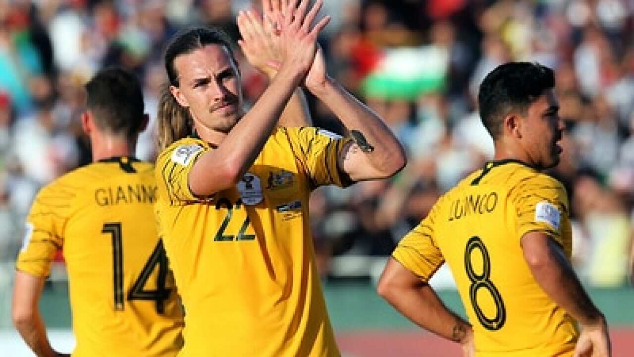 Socceroos bounce back with comfortable win over Palestine
