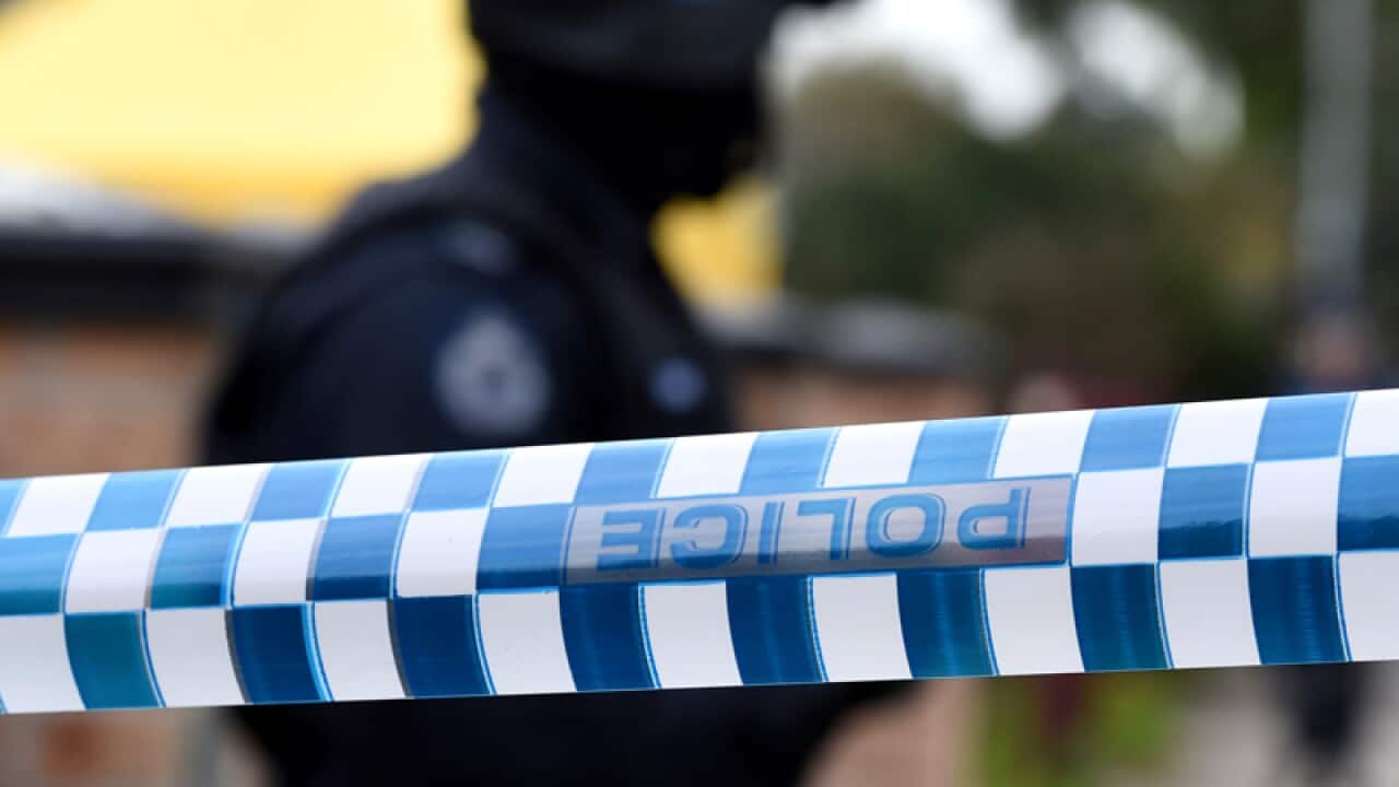 Police conduct a terror raid at a house in Melbourne