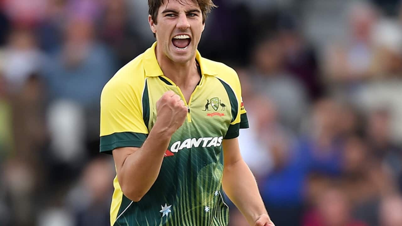 Australian fast bowler Pat Cummins