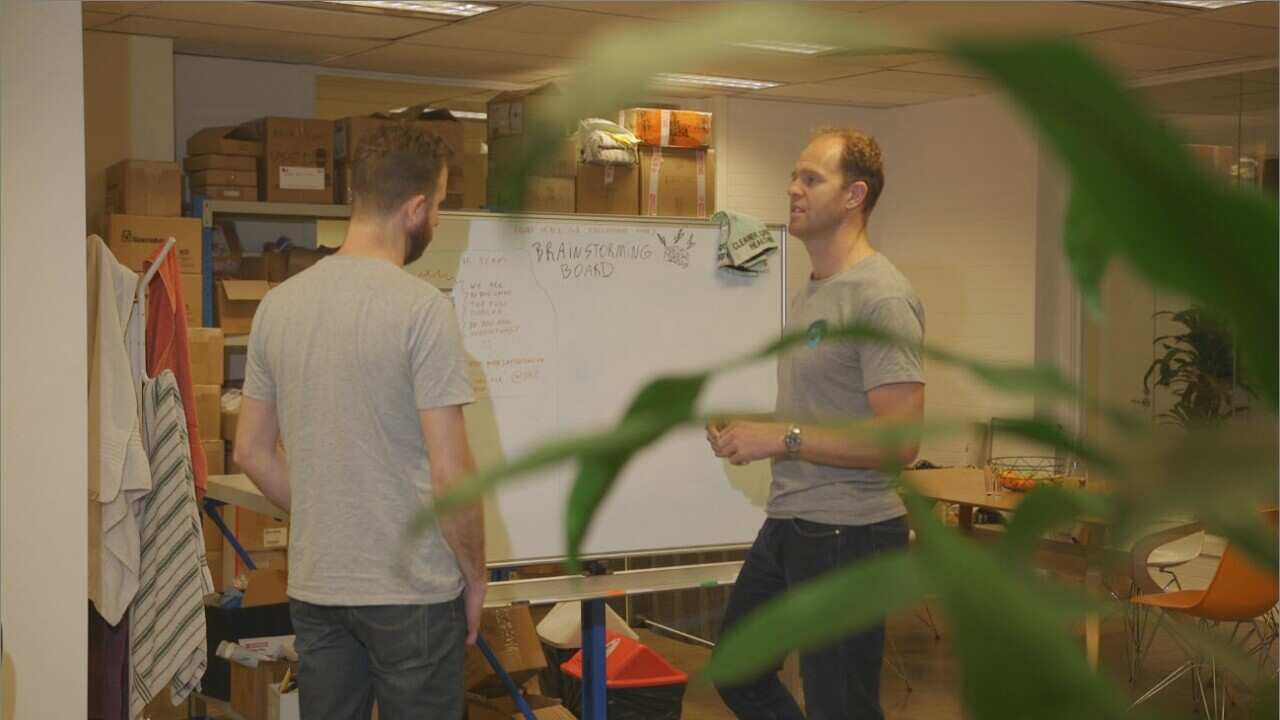 Car Next Door Will Davies (right)