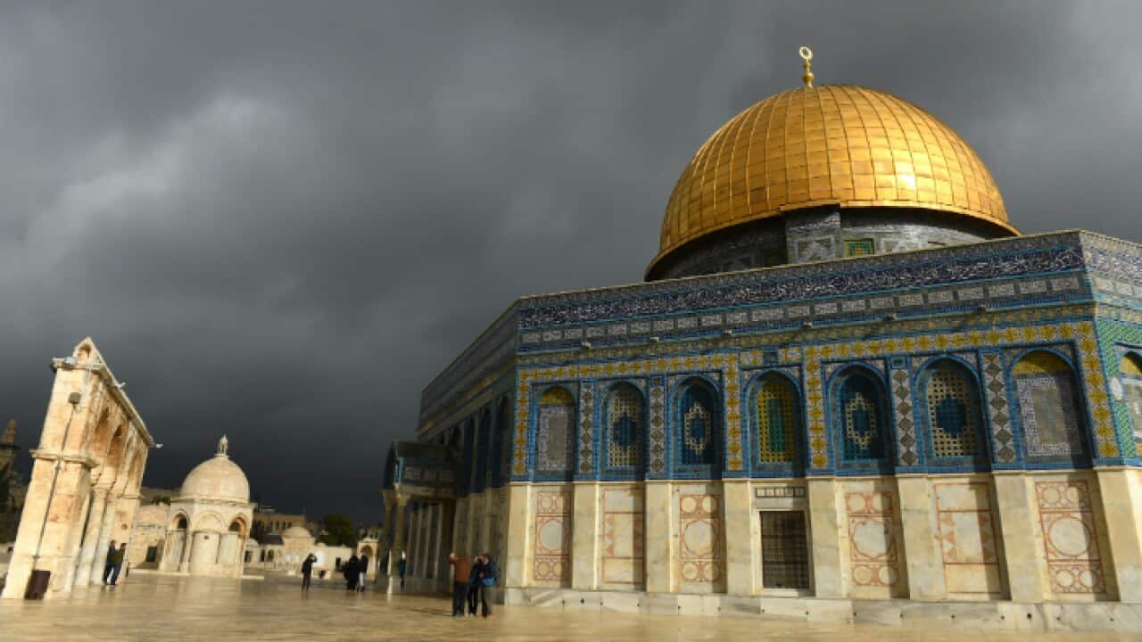 Dome of the rock in Jerusalem