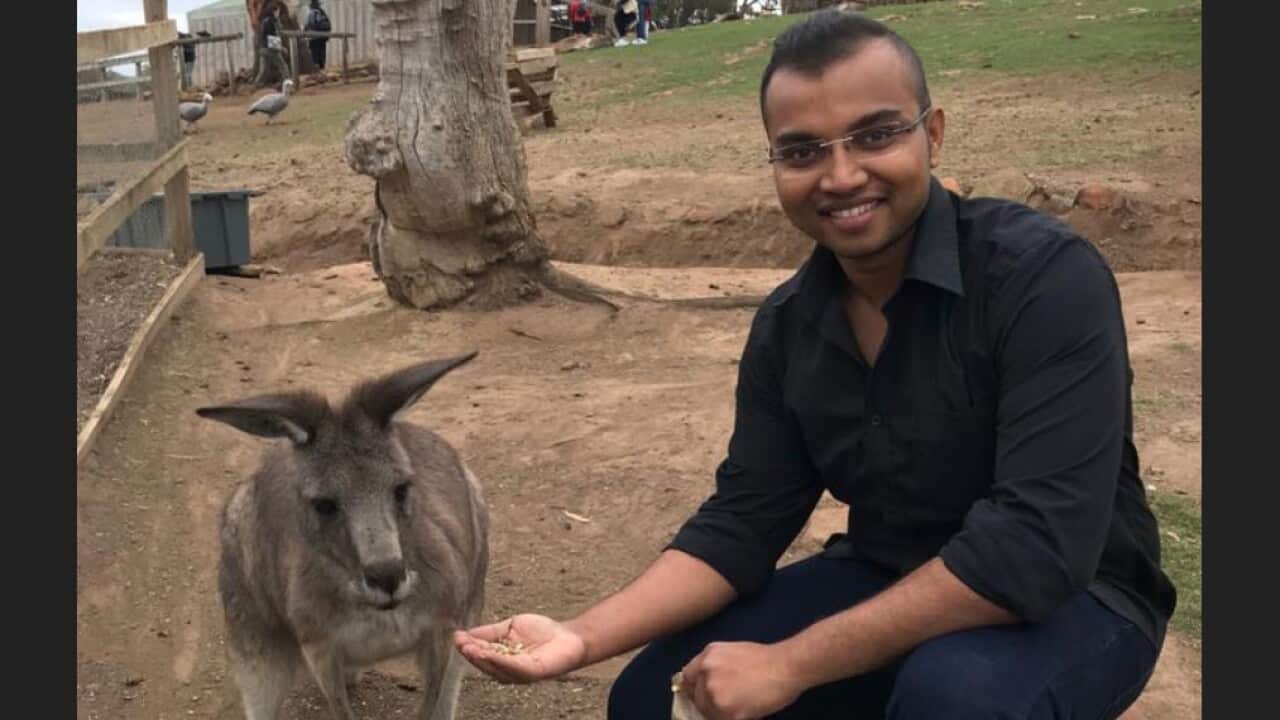 International student Deeshant Patel