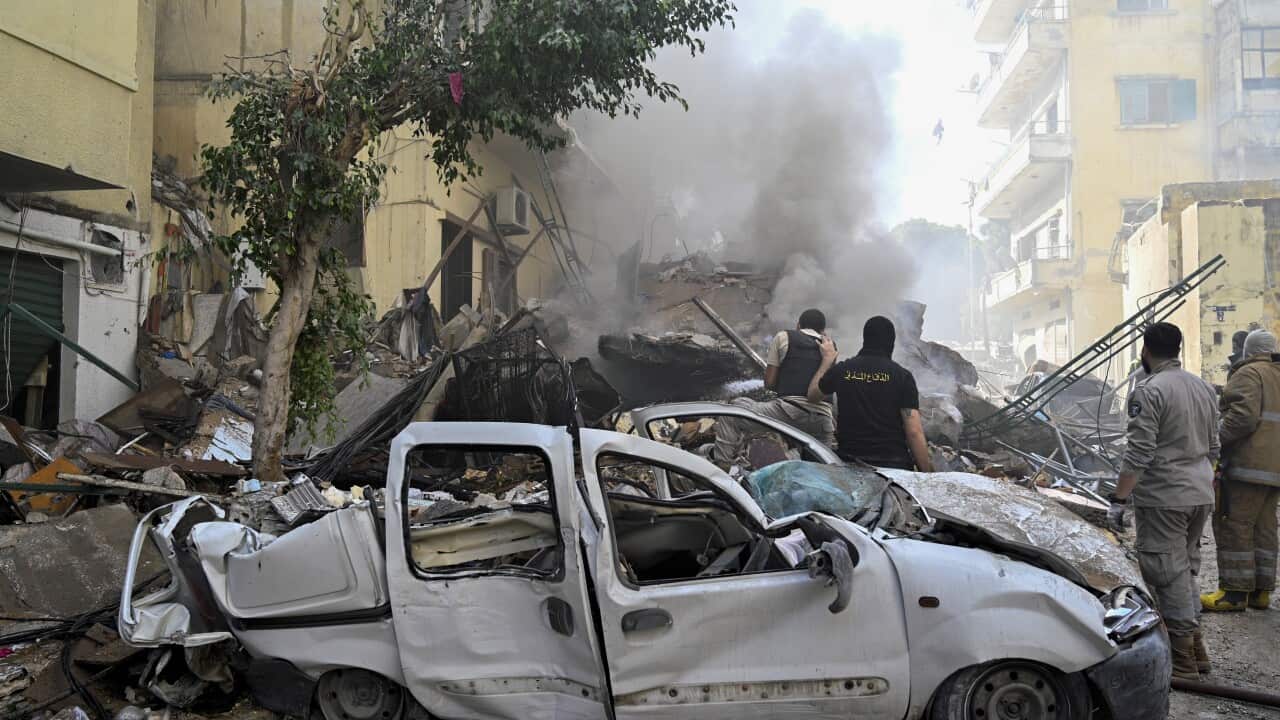 Israeli airstrikes in Al-Chiyah, southern Beirut