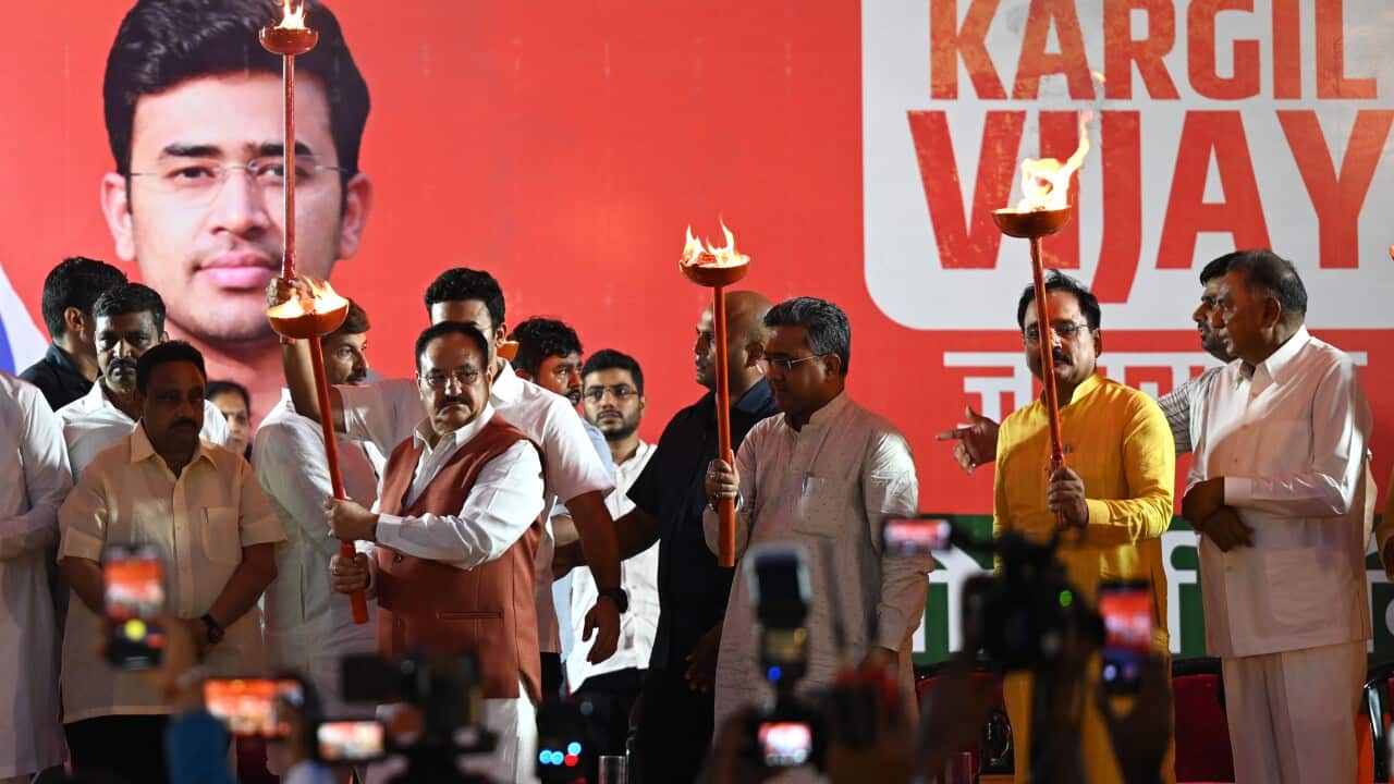 India: BJP Mashal Rally On The Eve Of Kargil Vijay Diwas