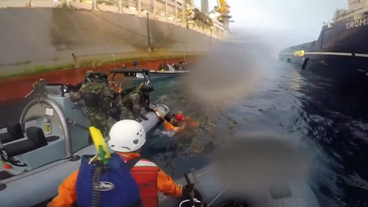 Greenpeace activist injured during protest