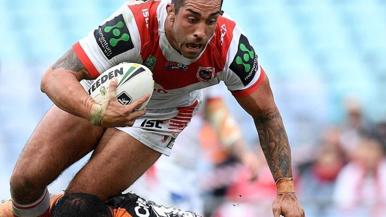 Paul Vaughan of the Dragons