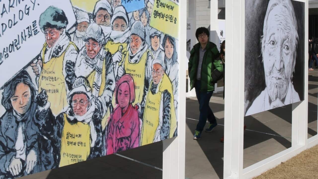 Japan sex slaves World War 2