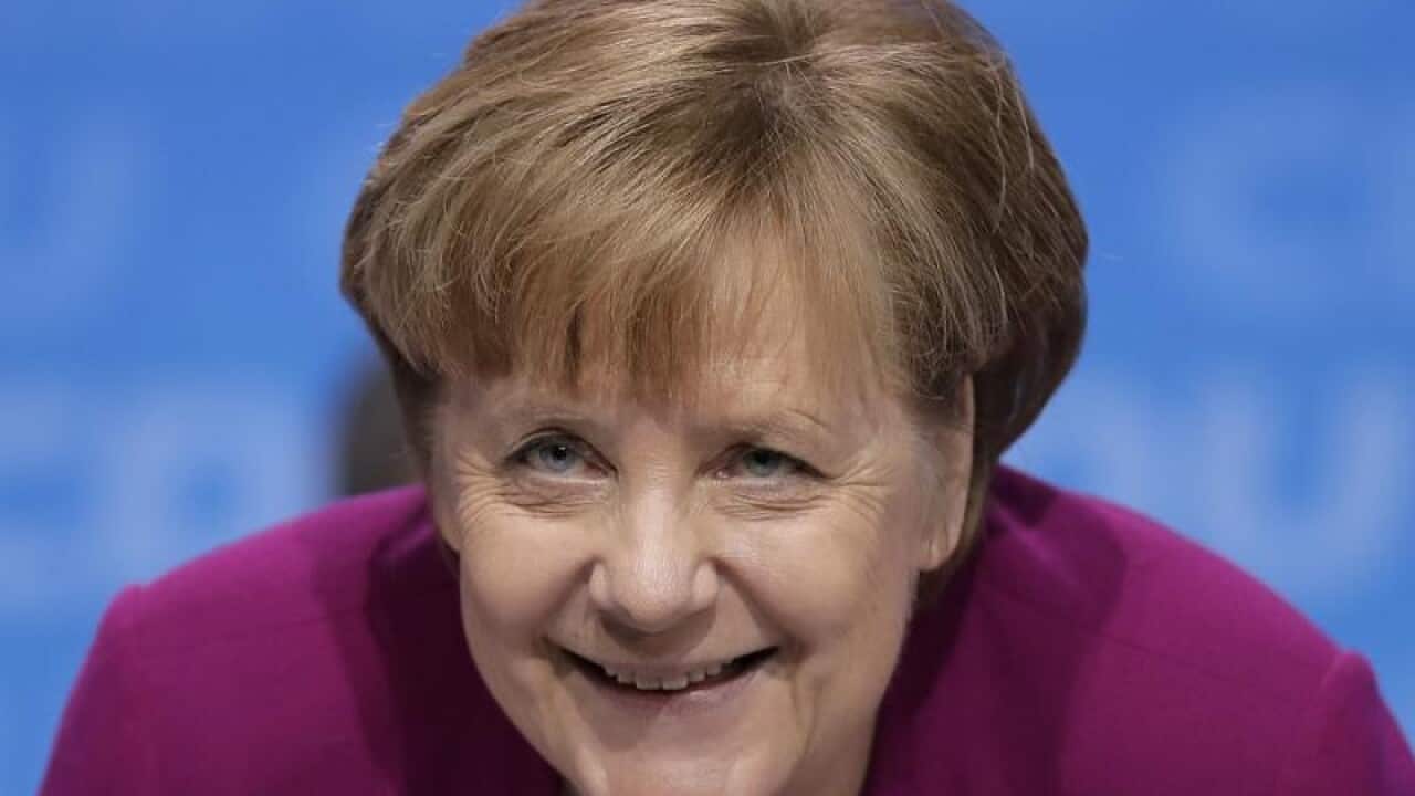 German Chancellor Angela Merkel