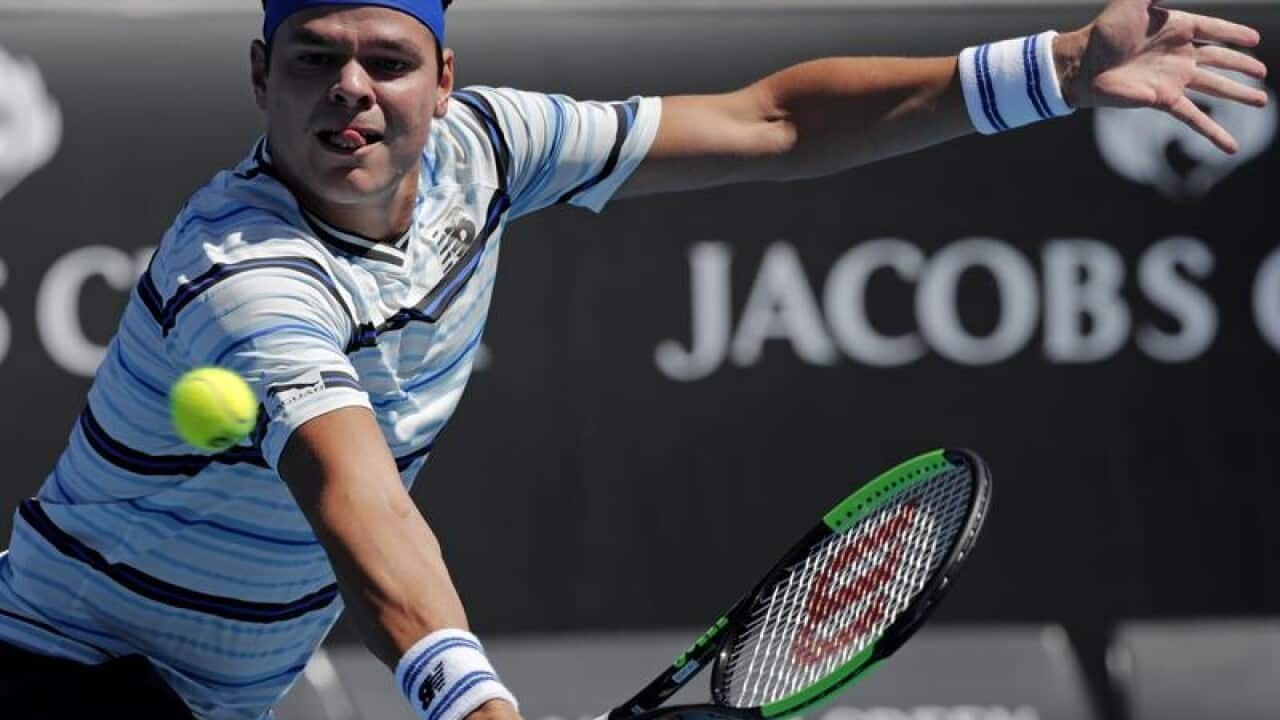 Canada's Milos Raonic