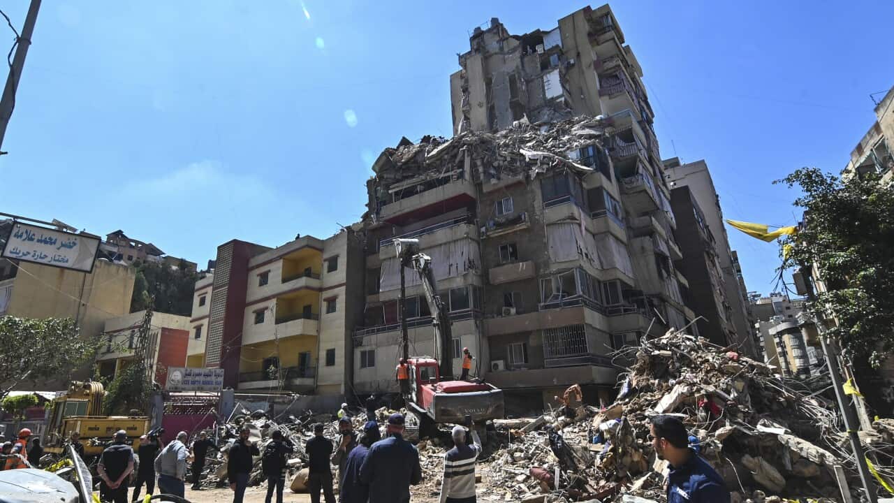 Israeli Strikes Beirut, Lebanon