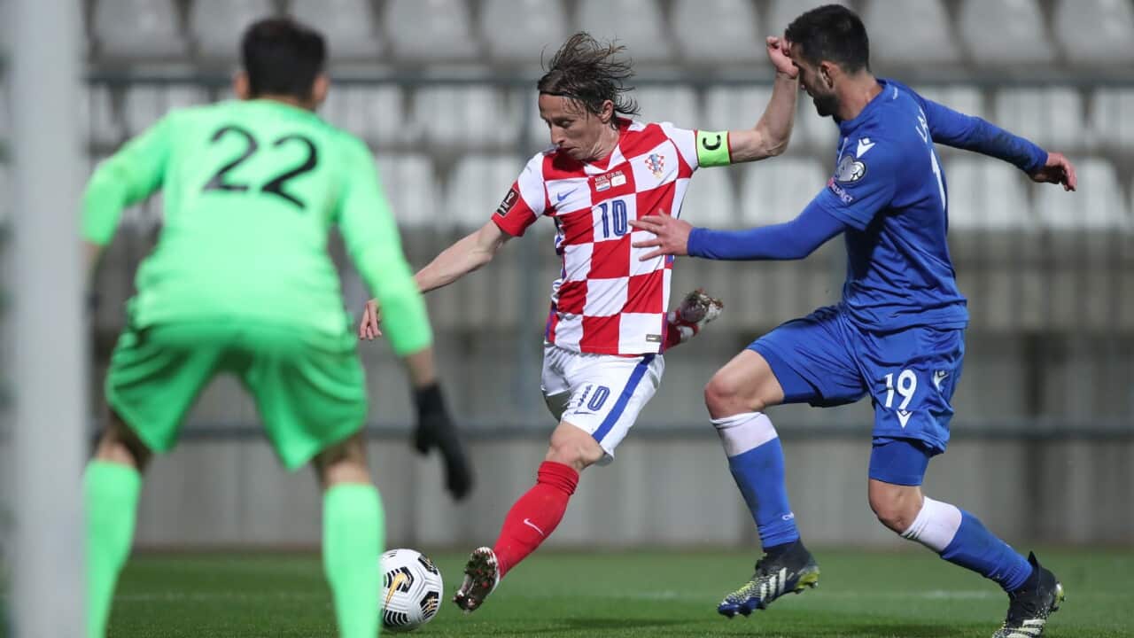 Luka Modrić 290321 Croatia Cyprus