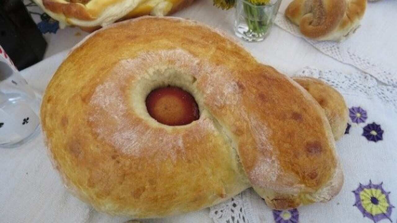 vrtanji uskrsni ručak easter lunch croatia