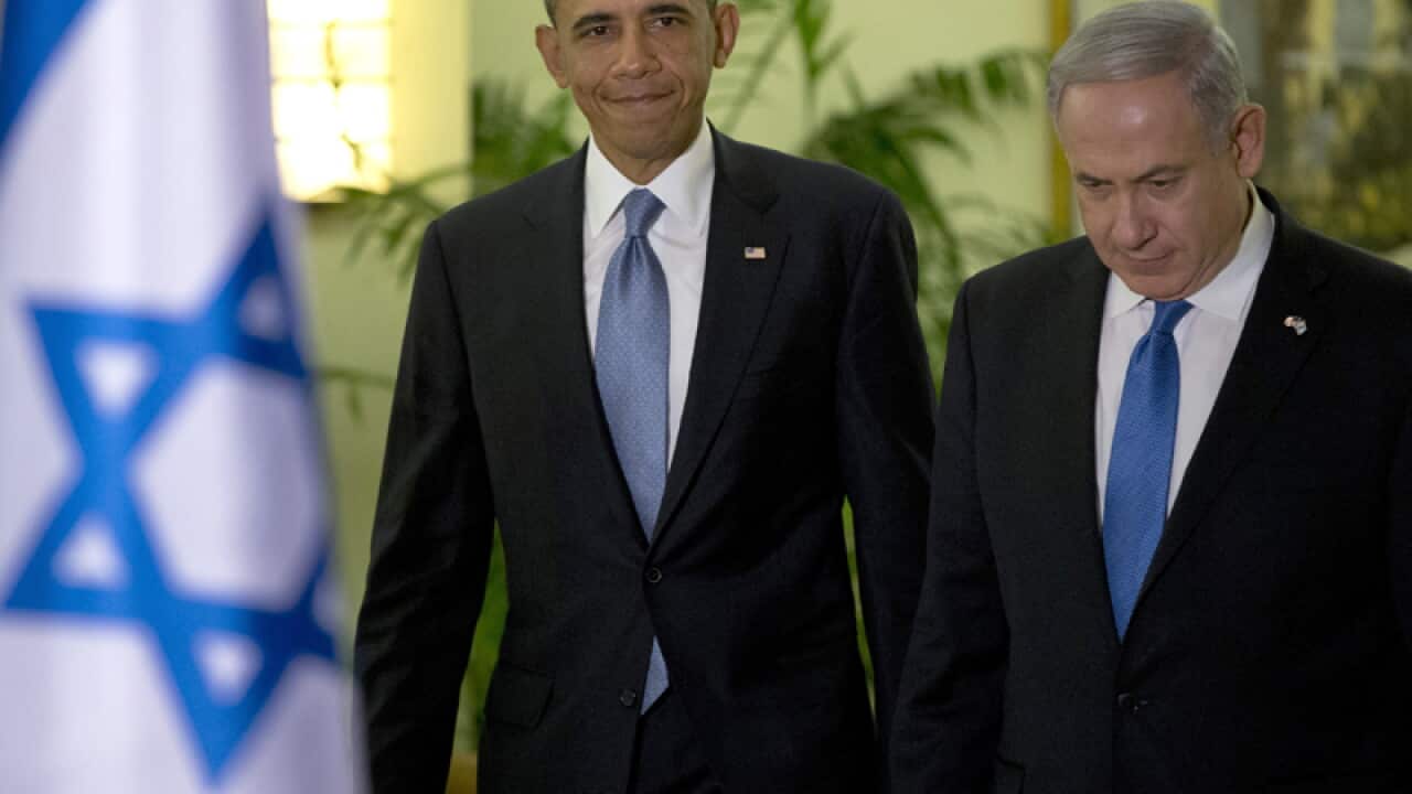 President Barack Obama and Israeli Prime Minister Benjamin Netanyahu
