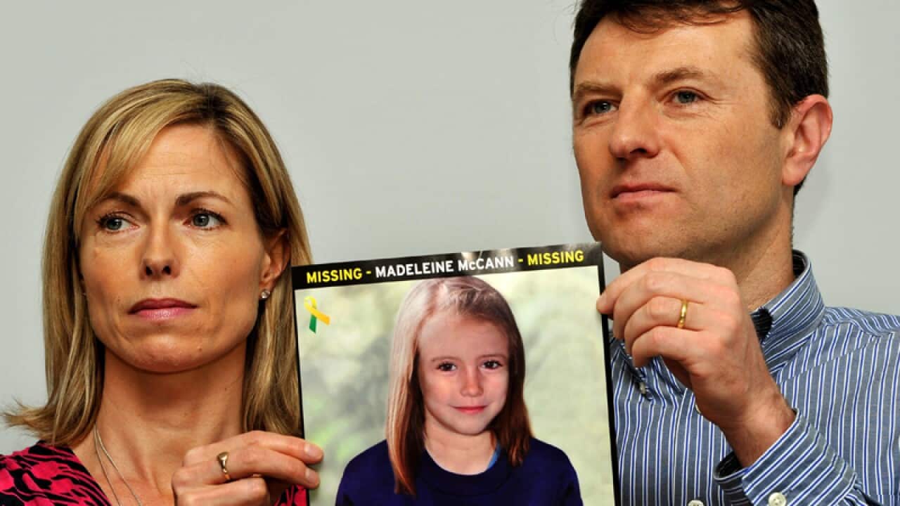 Gerry and Kate McCann, parents of missing girl Madeline McCann