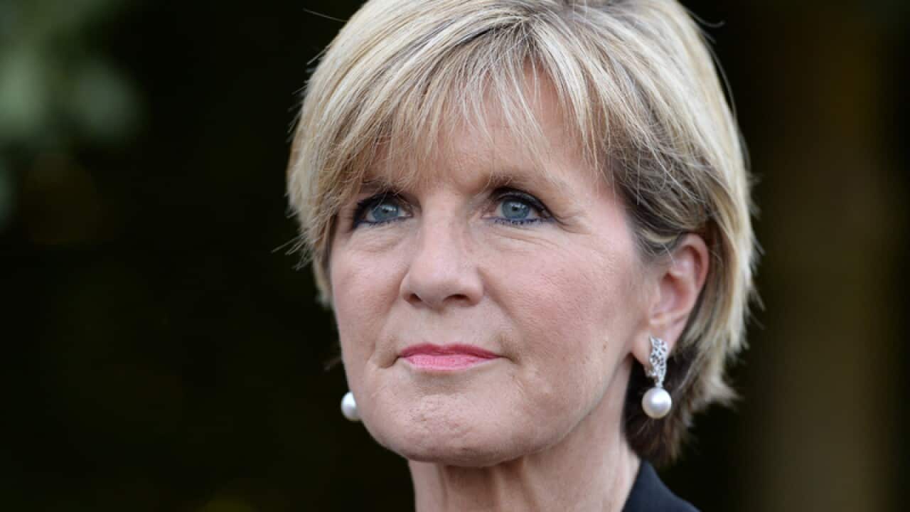 Foreign Minister Julie Bishop