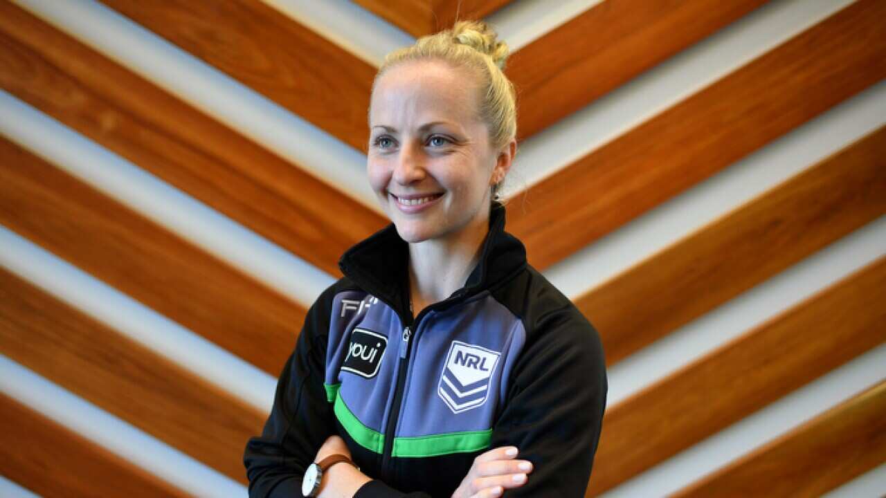 NRL Match Official Belinda Sharpe
