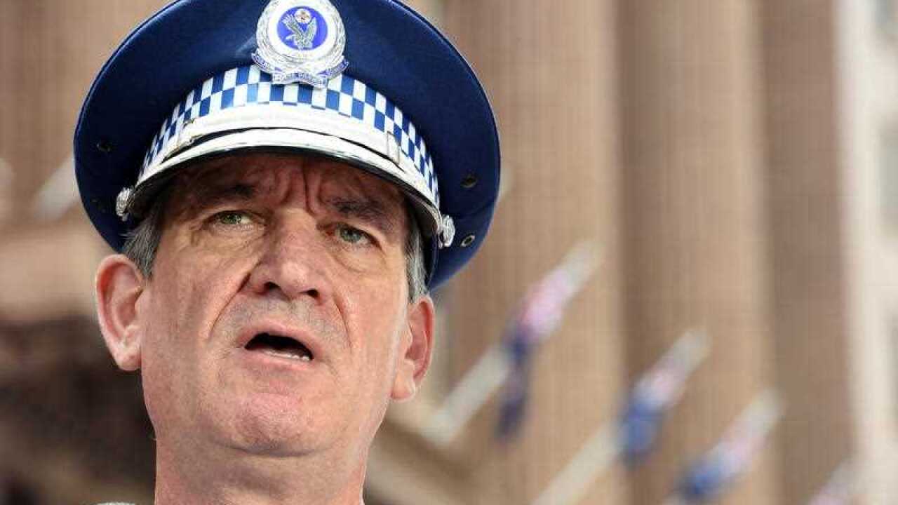 NSW Police Commissioner Andrew Scipione