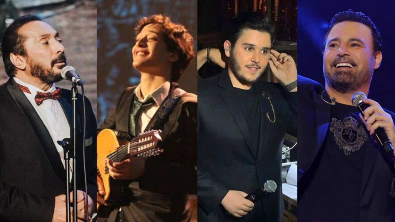 Left to Right: Ali El Haggar, Ahmed Ali El Haggar, Al Waleed El Hallani, Assi El Hallani