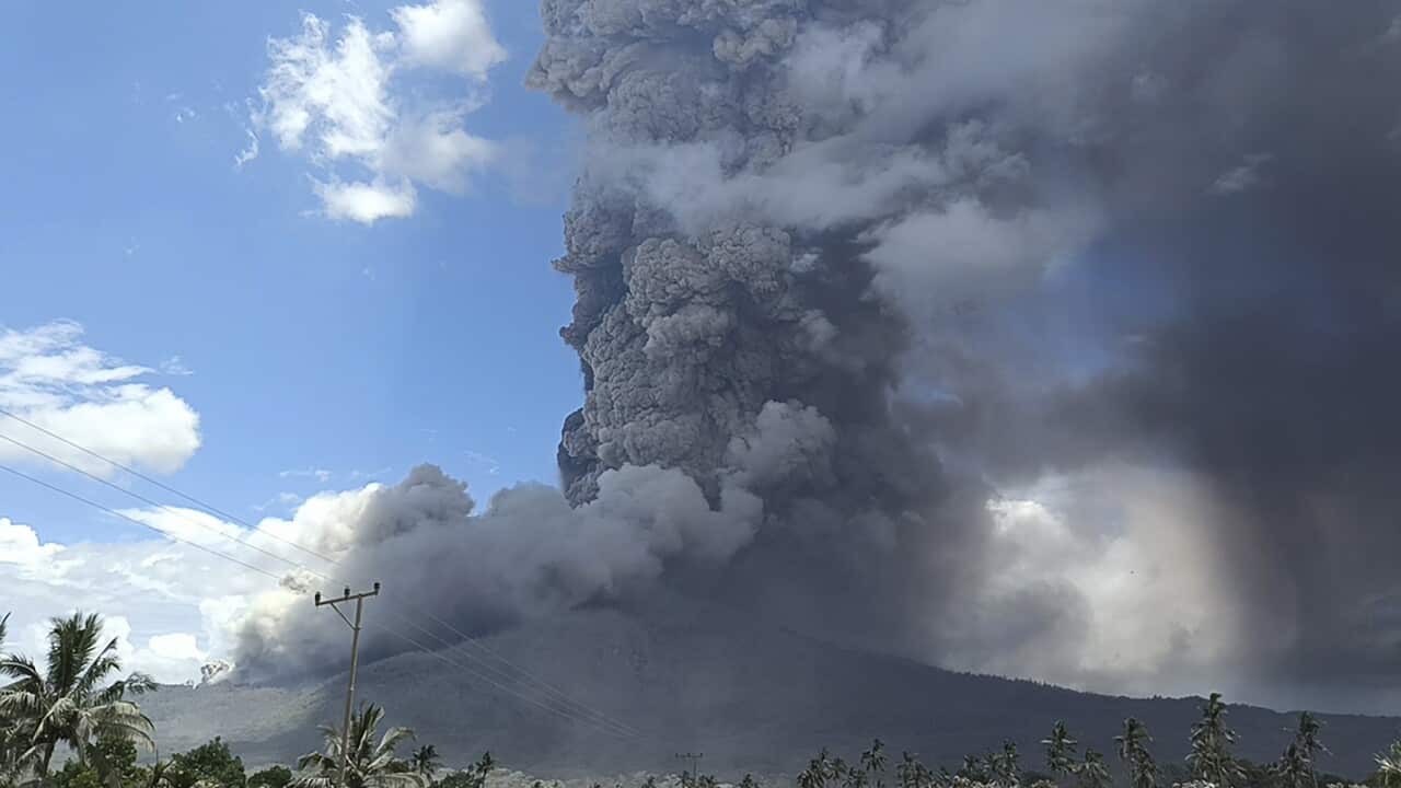 Indonesia Volcano
