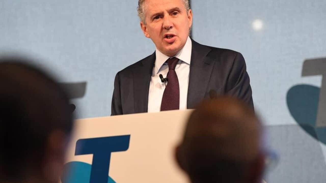 Telstra CEO Andrew Penn presents the full year result.