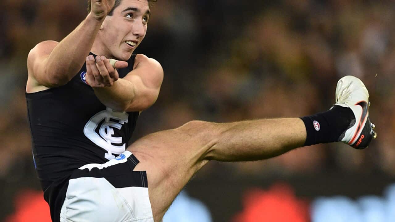 Carlton Blues player Jacob Weitering