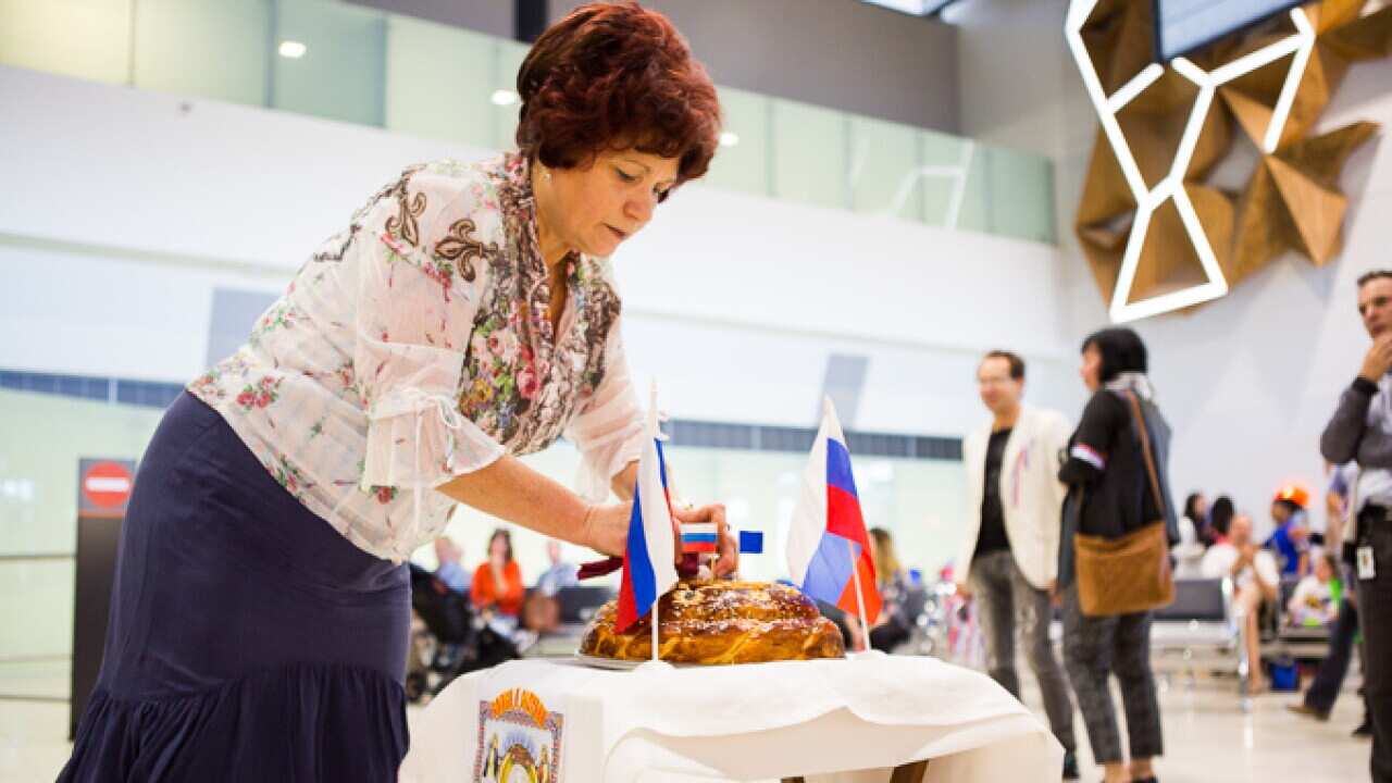 Welcoming Fedor Konyukhov in Australia