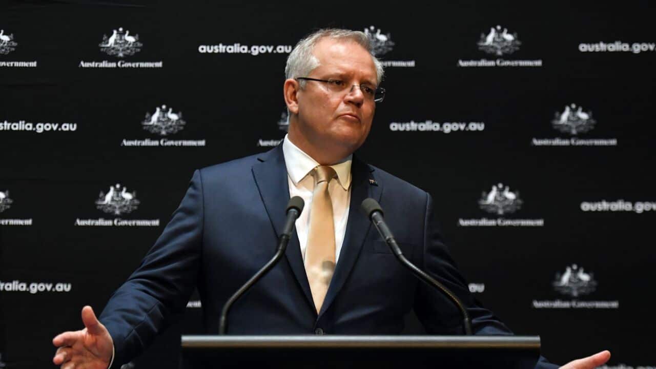 PM Scott Morrison announces government's childcare package