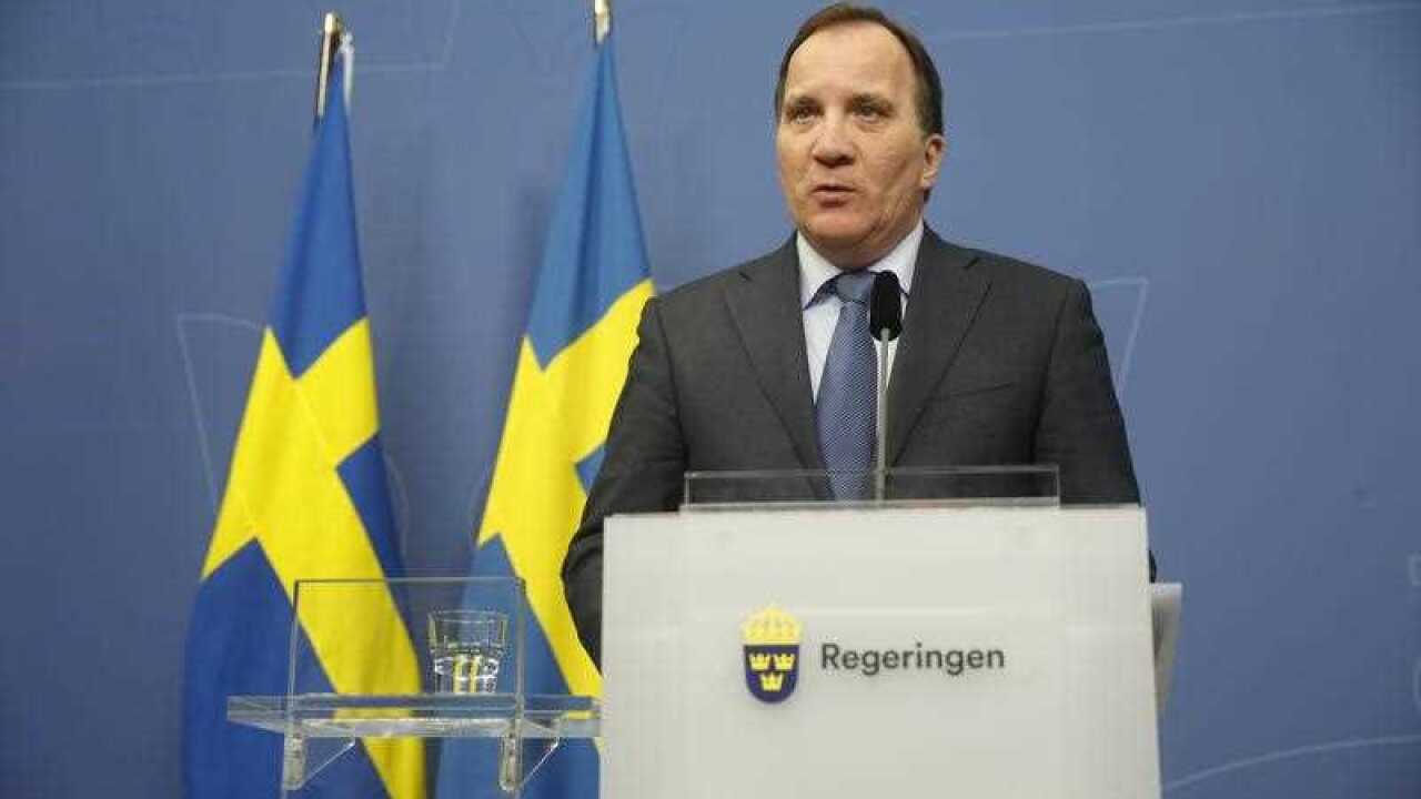 Swedish Prime Minister Stefan Lofven