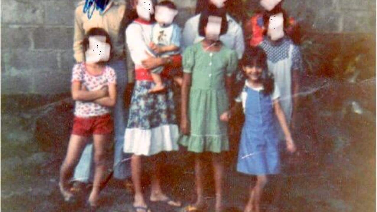 Véronique and her siblings