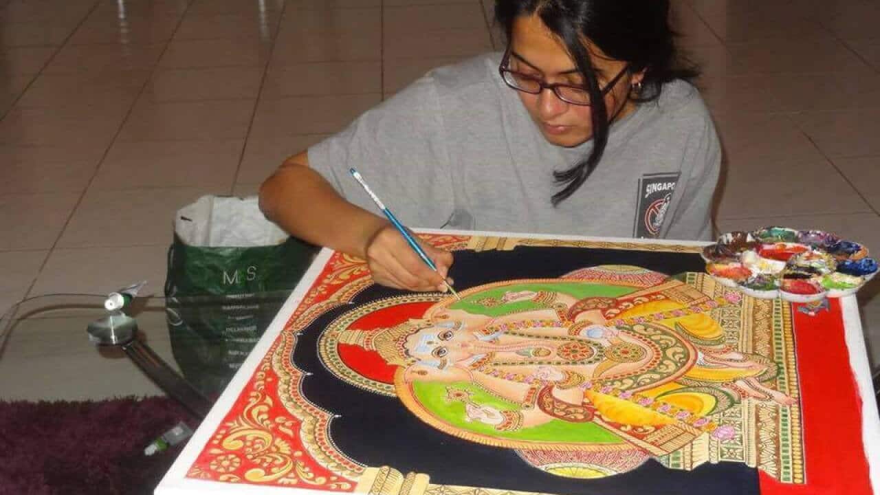 Soumya PV at work