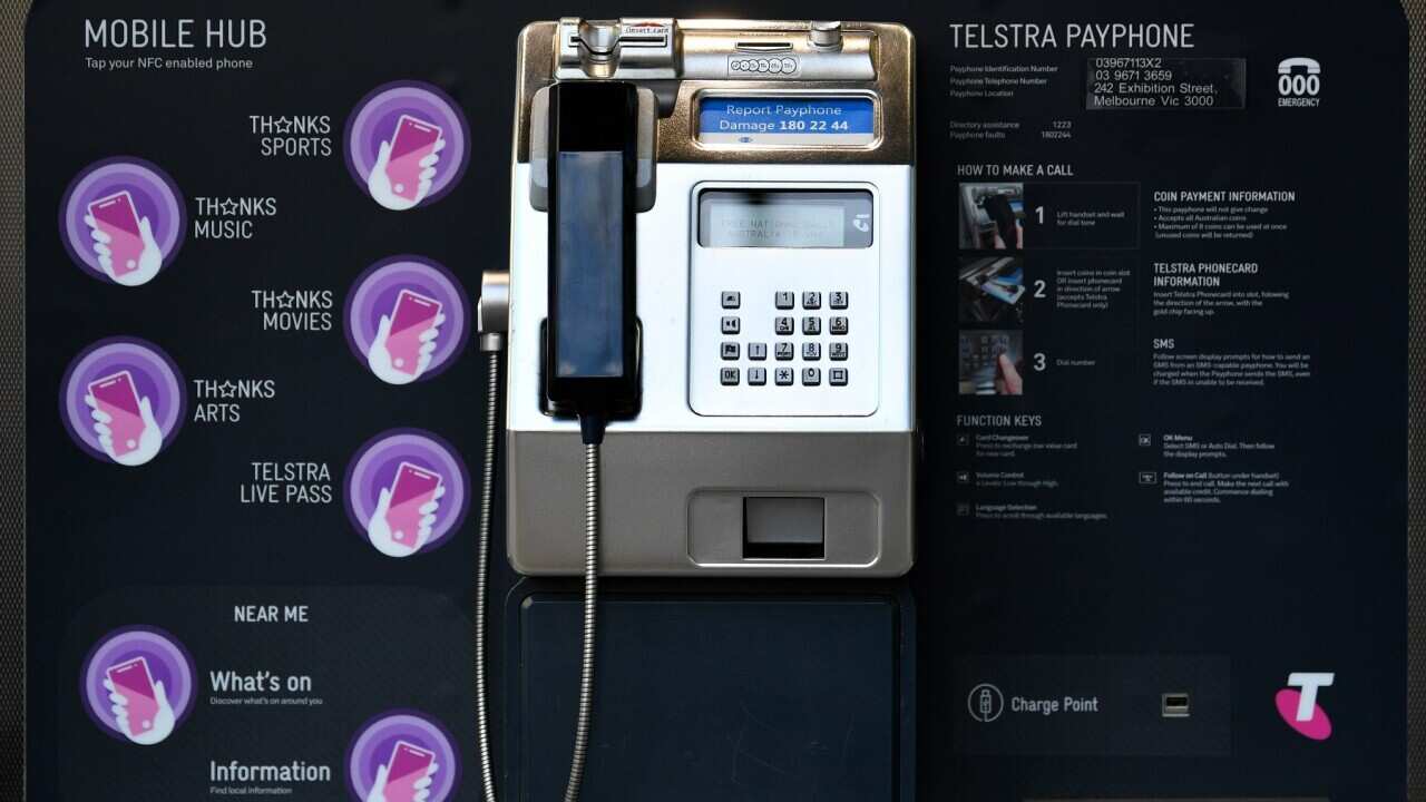 TELSTRA PAYPHONE PRESSER