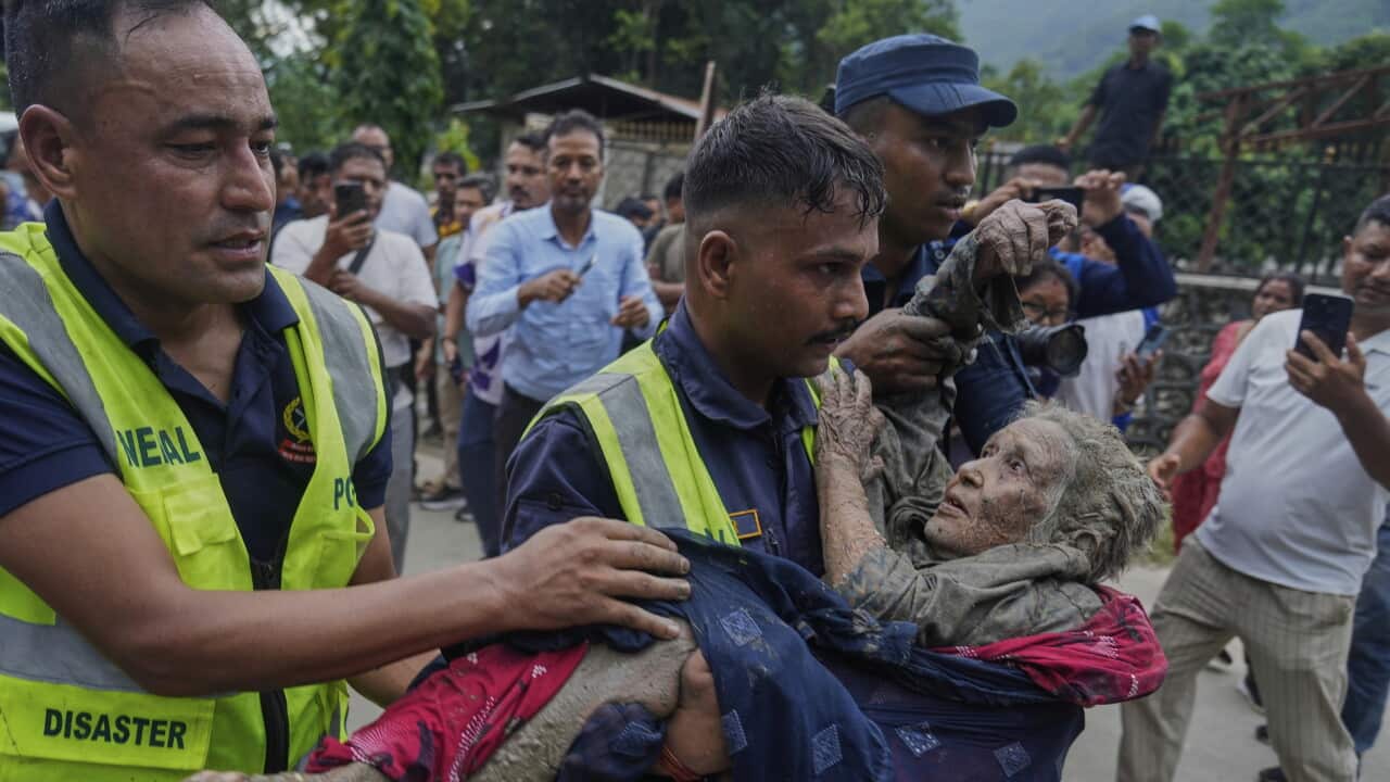 APTOPIX Nepal Flash Floods