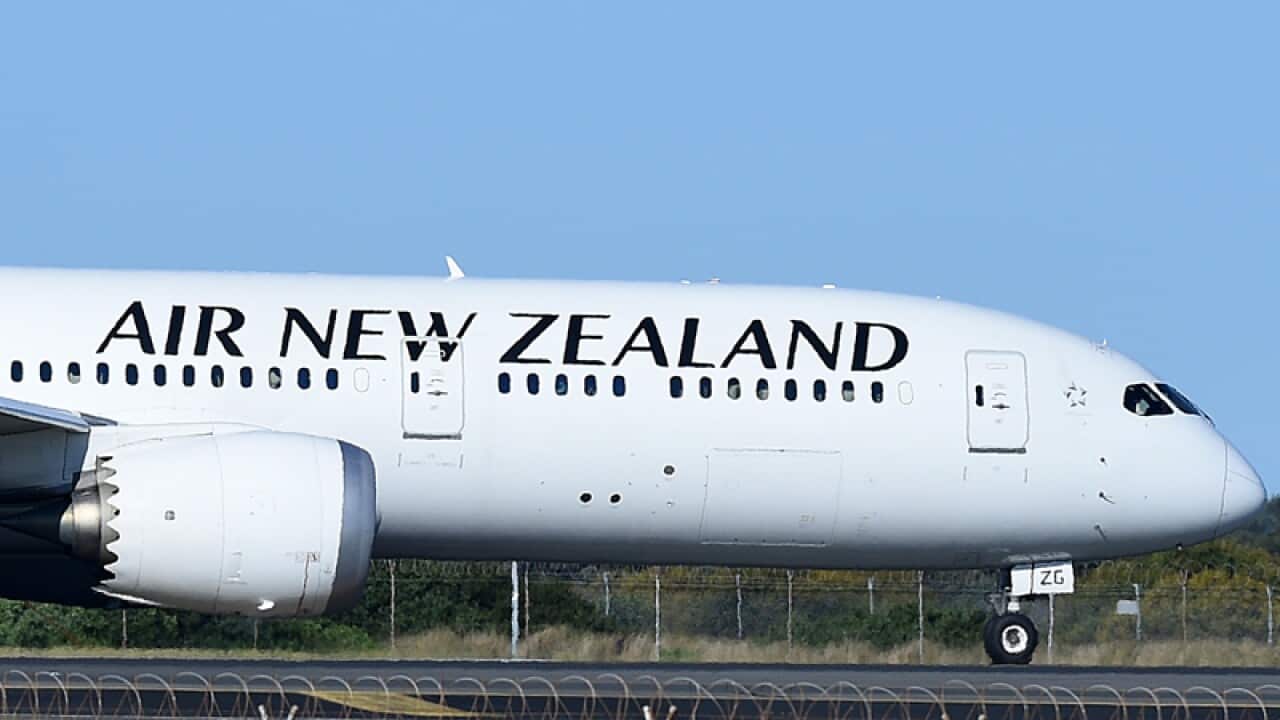 An Air New Zealand plane