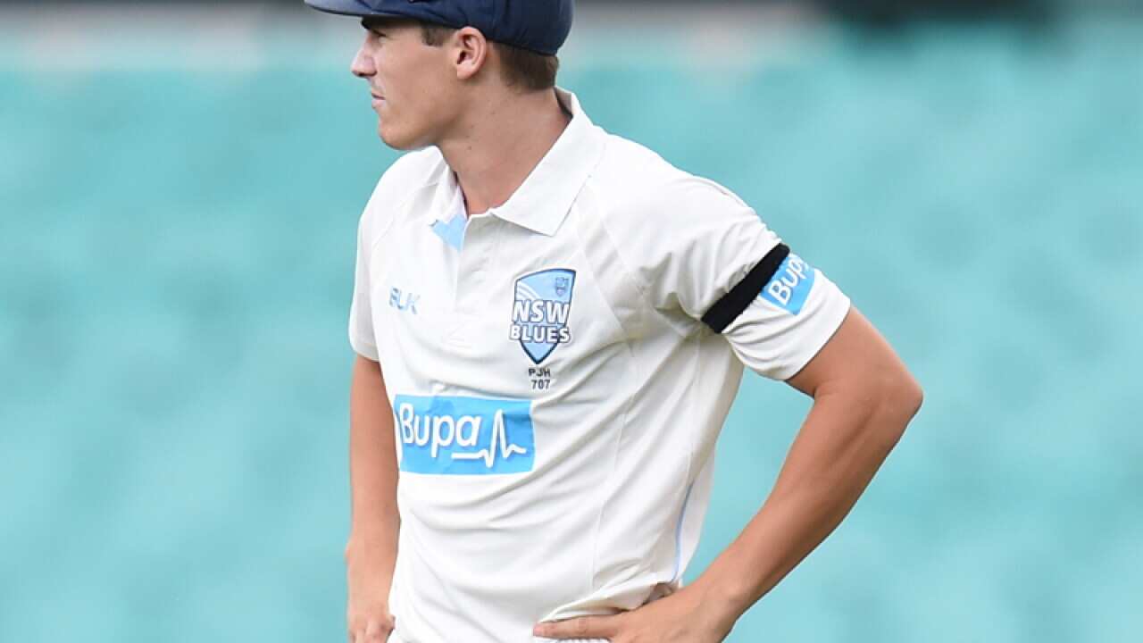 NSW Blues fast bowler Sean Abbott