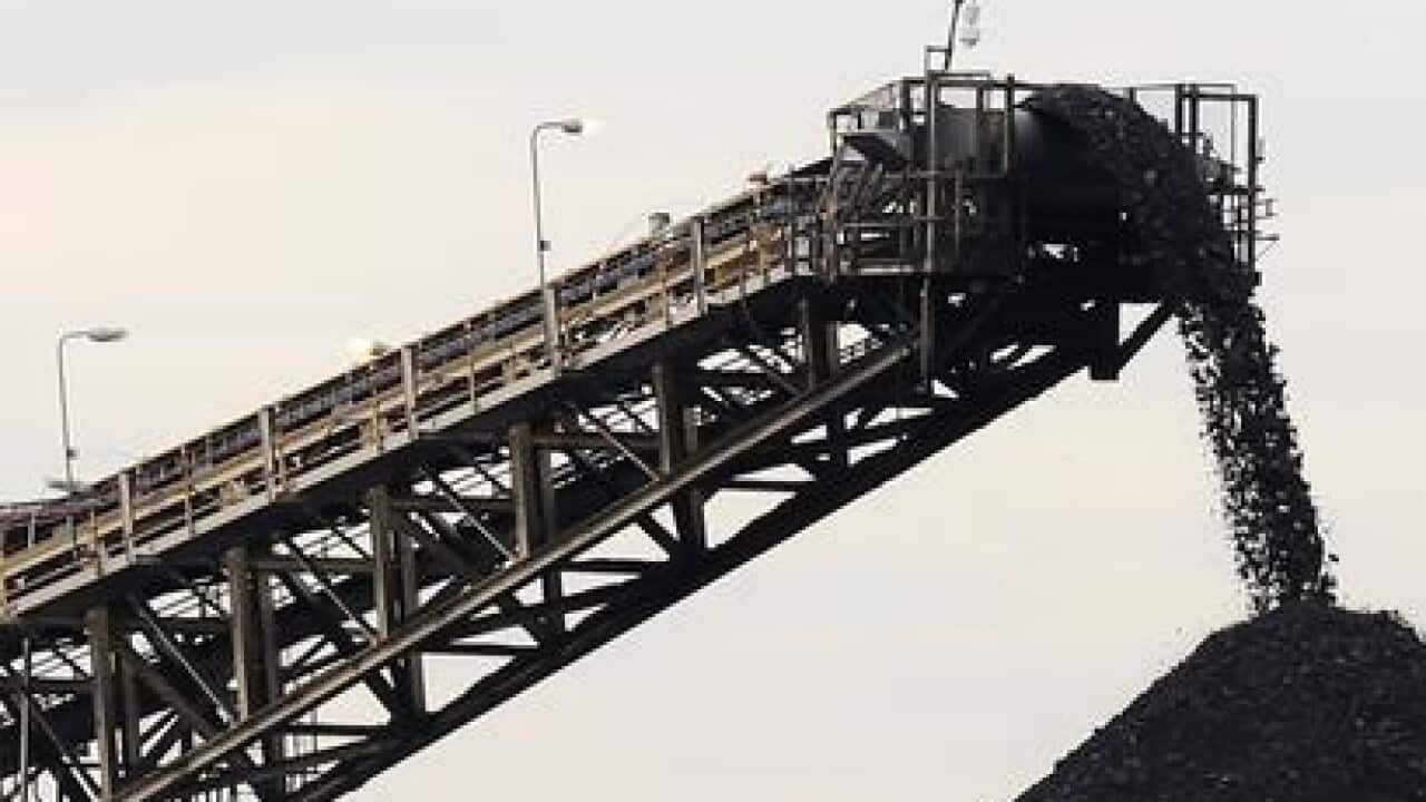 Stock images of coal in the Hunter Valley region