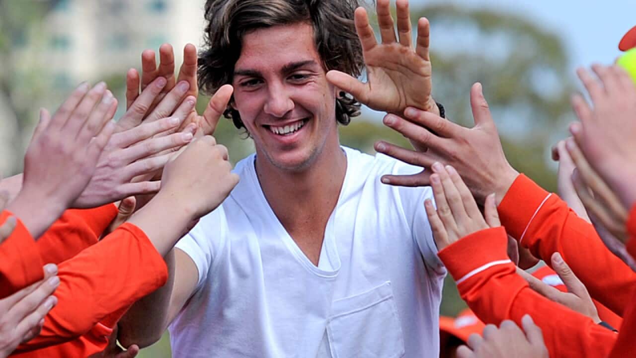 Australian tennis player Thanasi Kokkinakis