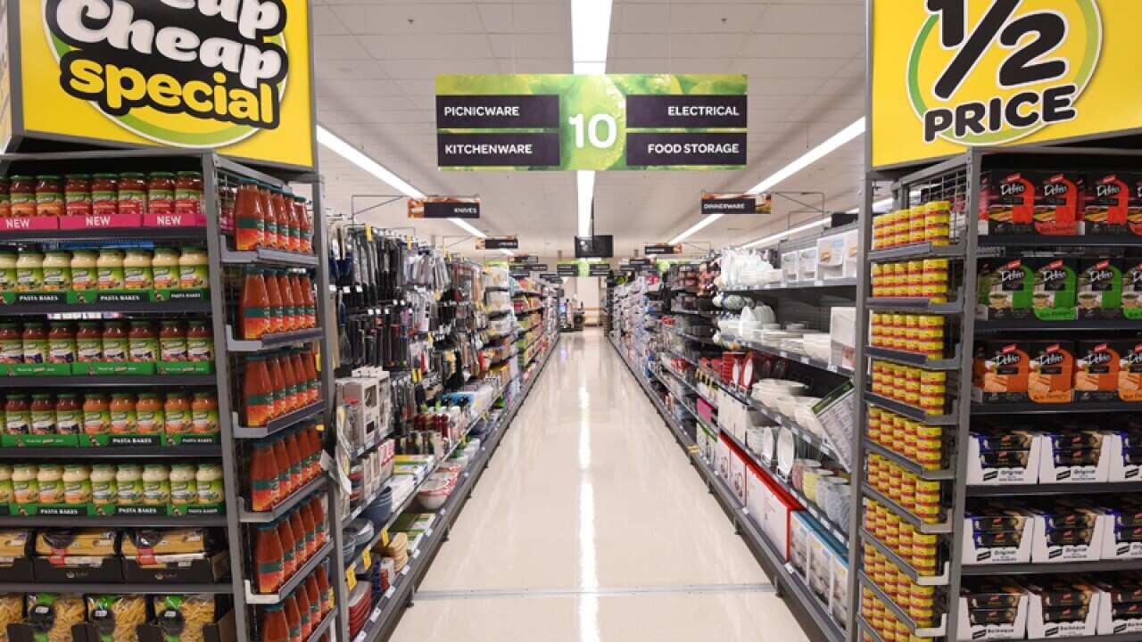 Woolworths supermarket.