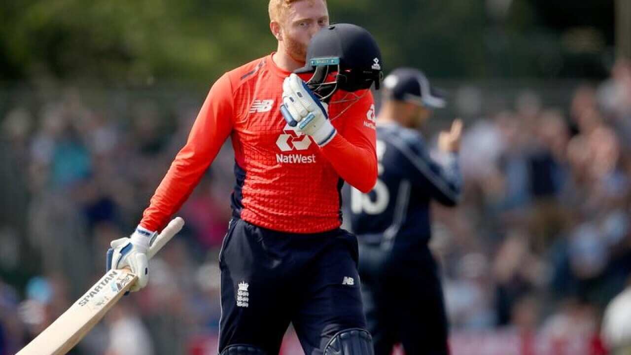 England's Jonny Bairstow .