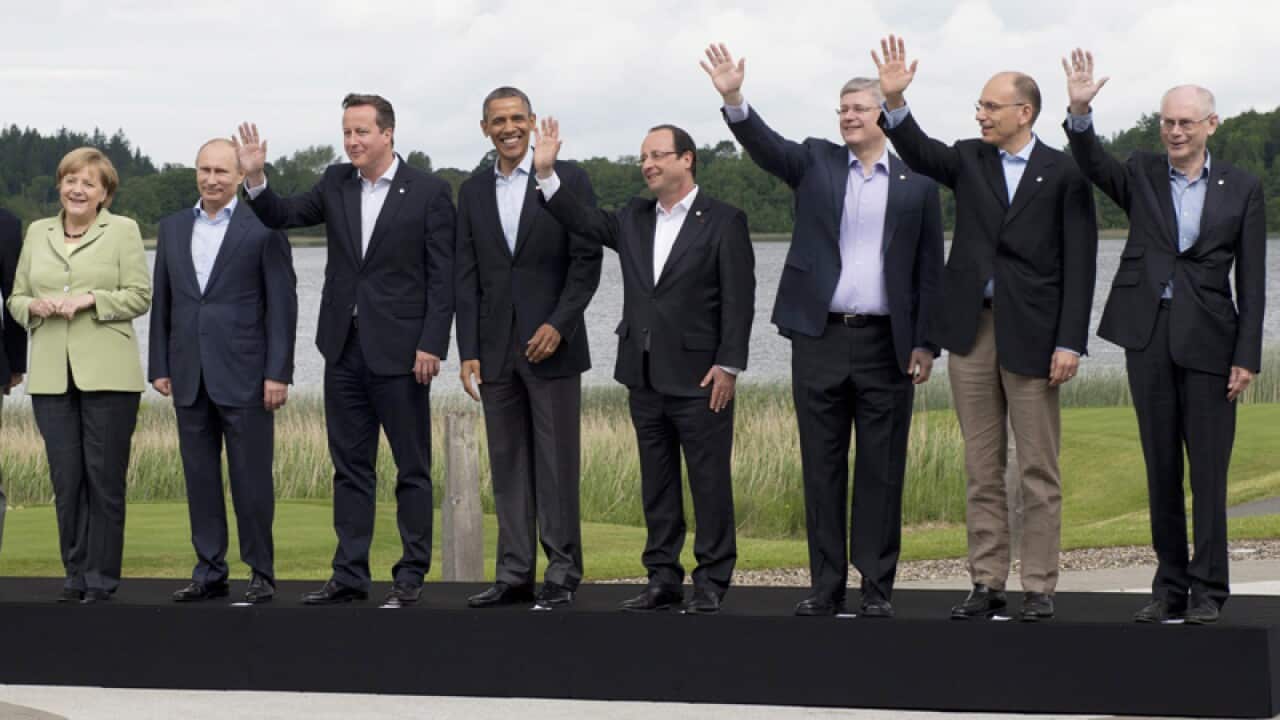 G8 calls for urgent Syria peace talks