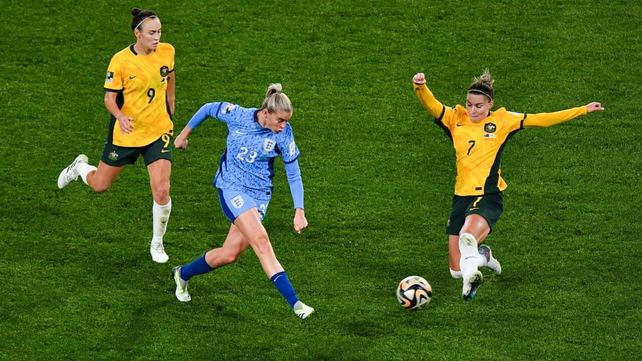 WWC23 SEMI FINAL AUSTRALIA ENGLAND