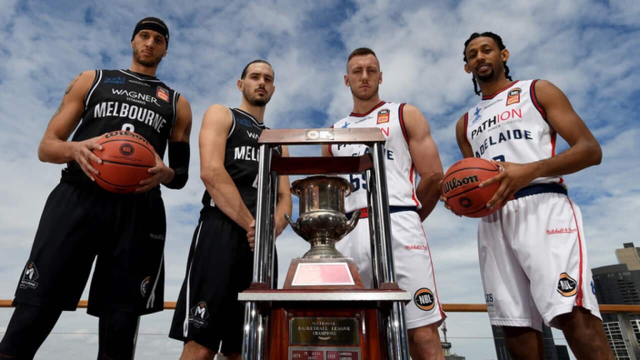 Left to right, Josh Boone, Chris Goulding, Mitch Creek and Josh Childress